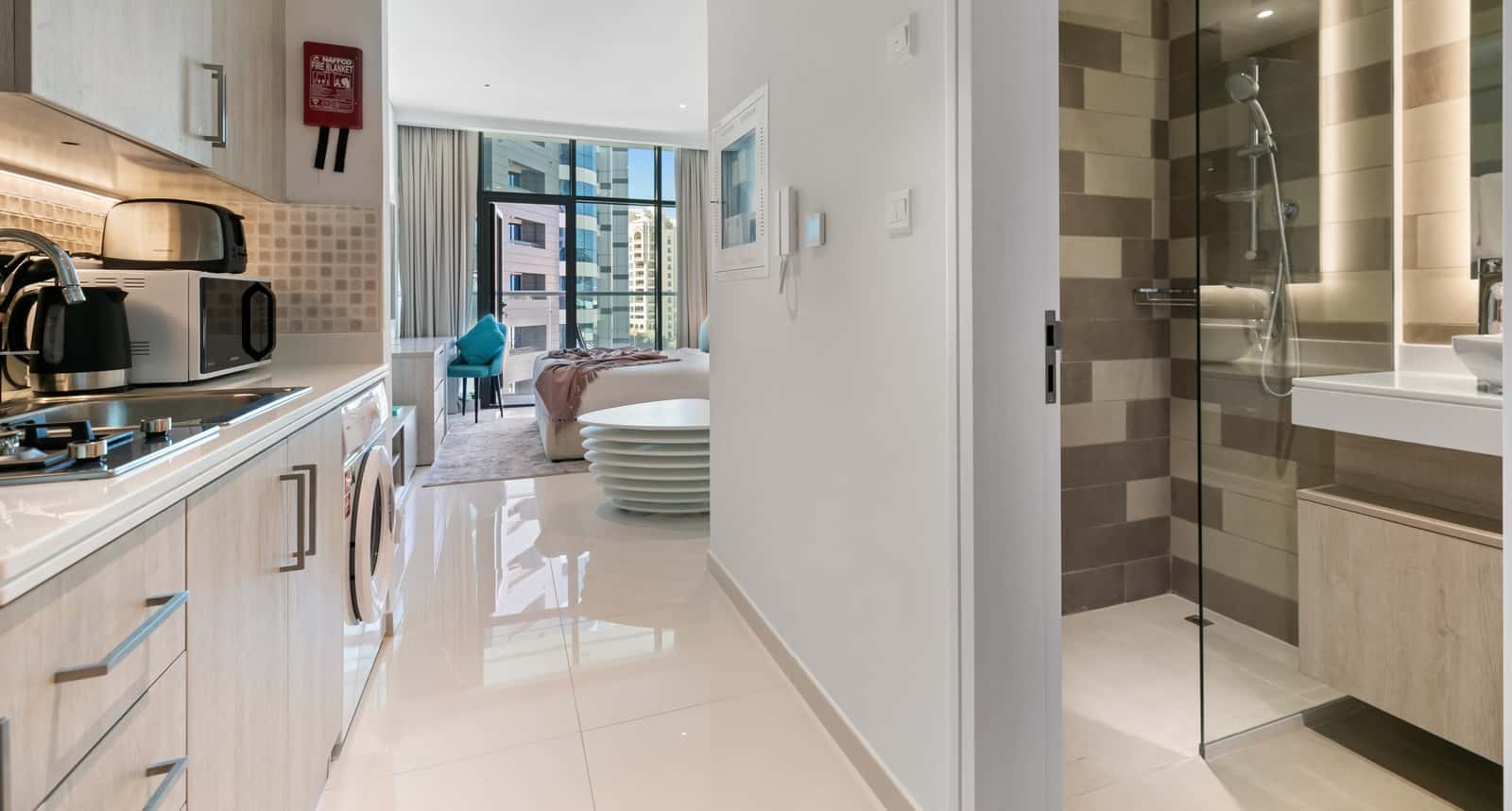 Palm Jumeirah Studio for Rent Beachfront Short Stay, photo 6
