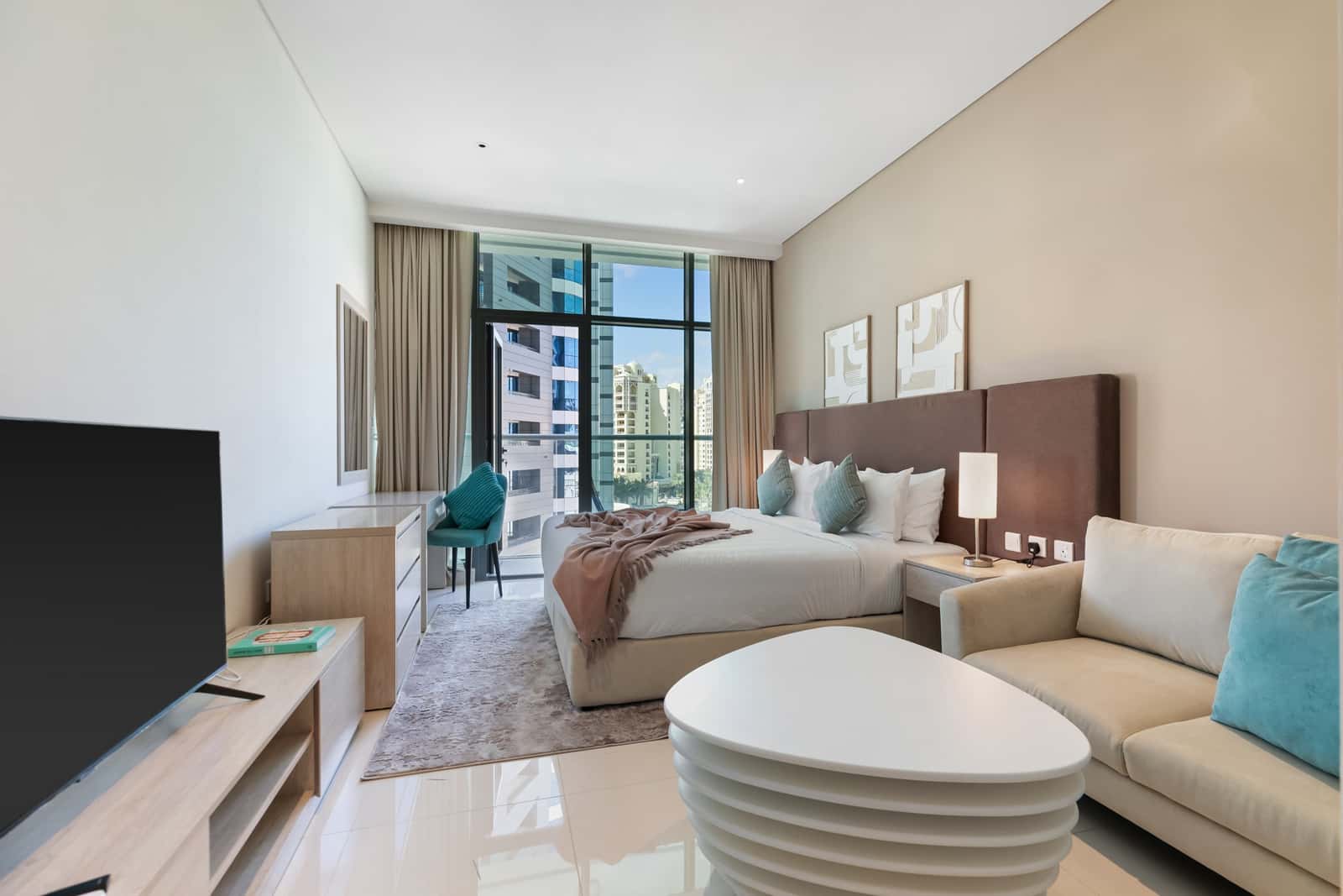 Palm Jumeirah Studio for Rent Beachfront Short Stay, photo 2